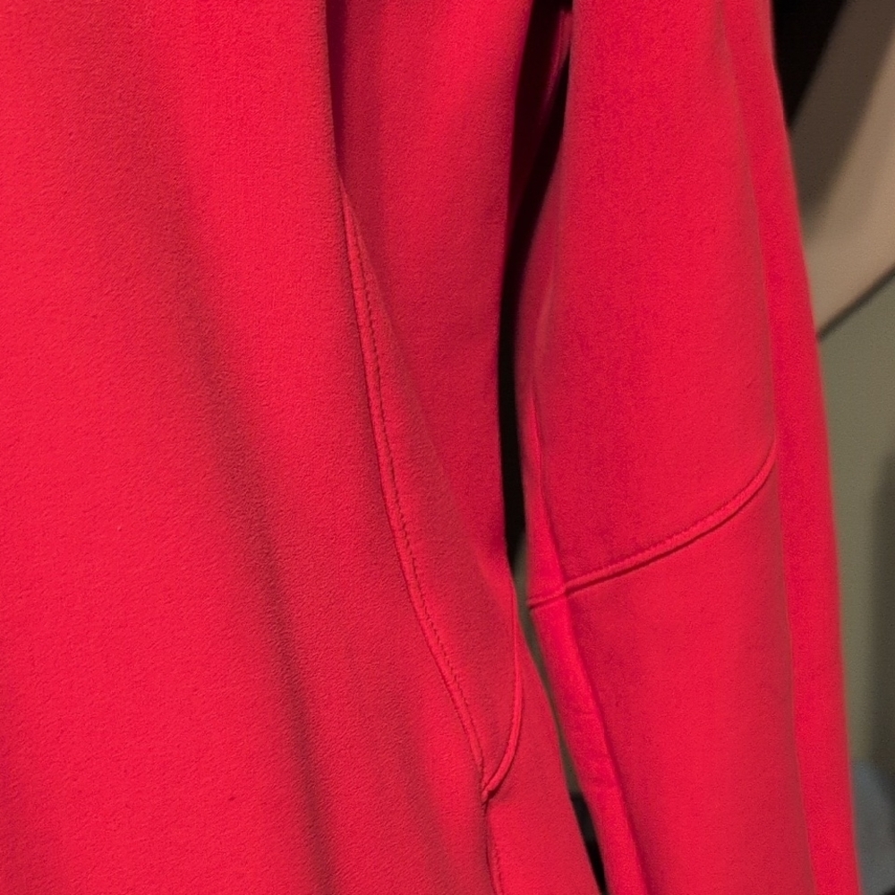 Nike Women's Vibrant Red Ski Jacket Pink Lightweight Stylish Fall Winter Xlarge - Picture 7 of 16